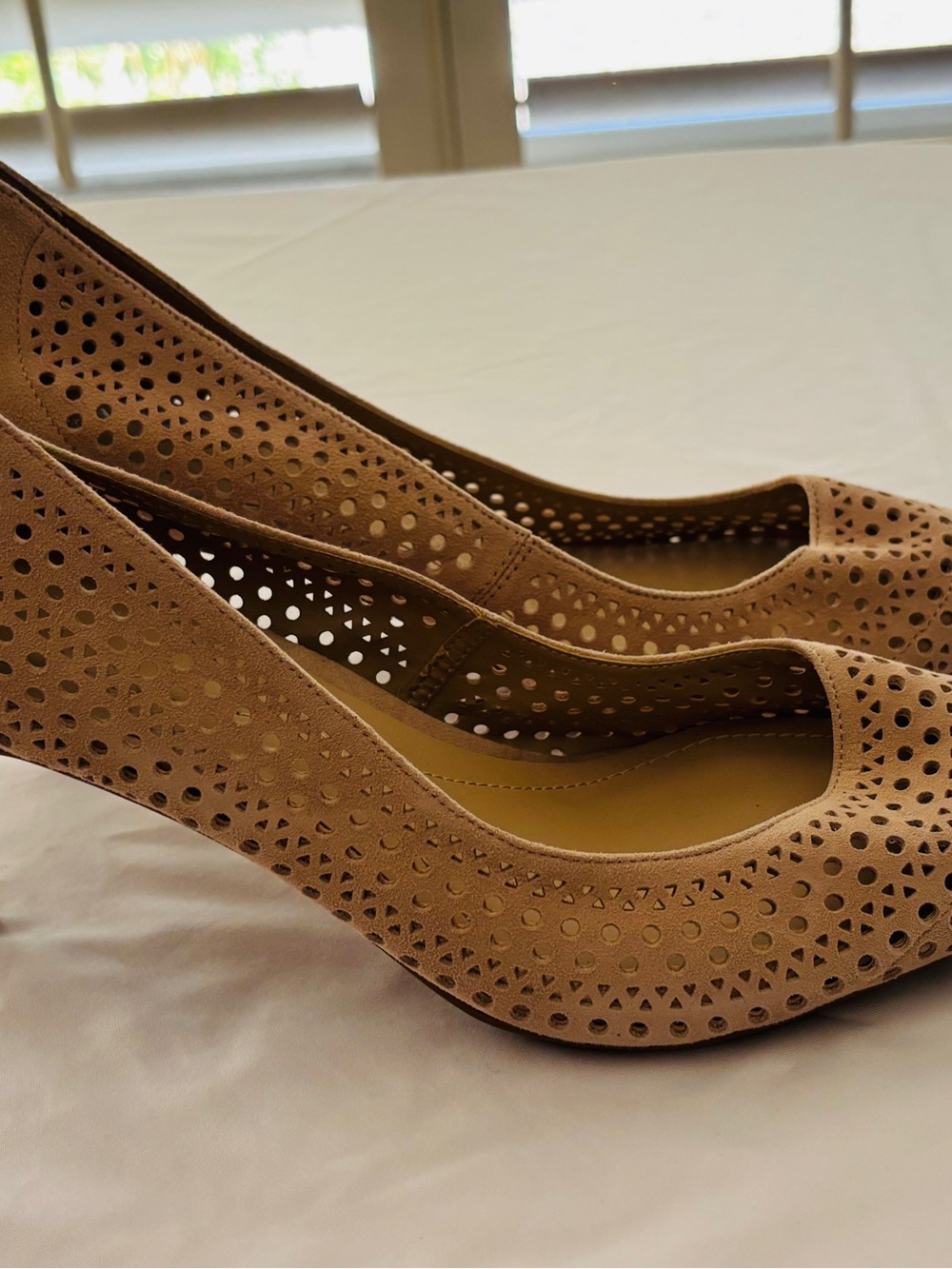 Alfani Jeules Blush Pink Pointed Toe Slip On Stilettos 3” Heel Women’s Size 11 - Picture 13 of 16